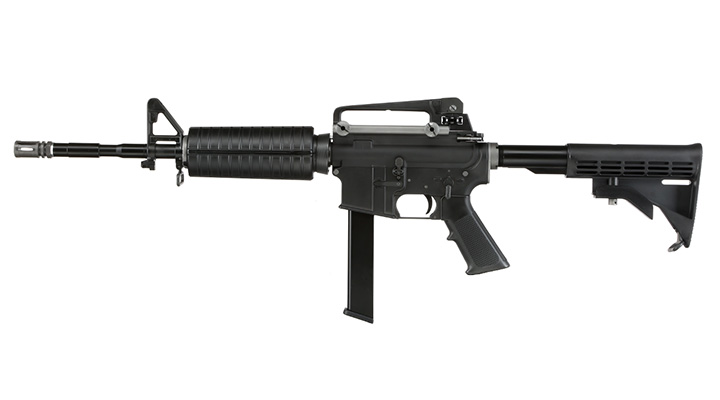 Wei-ETech M4A1 PCC Carbine Vollmetall AWSS OB GBB 6mm BB schwarz Bild 1
