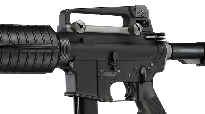 Wei-ETech M4A1 PCC Carbine Vollmetall AWSS OB GBB 6mm BB schwarz Bild 7