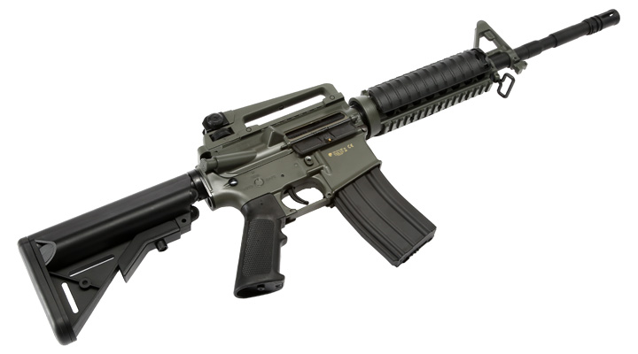 Double Bell M4A1 RIS Carbine Super Sportline AEG 6mm BB grau Bild 4