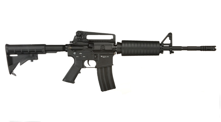 Double Bell M4A1 Carbine Professional Line Vollmetall AEG 6mm BB schwarz Bild 2