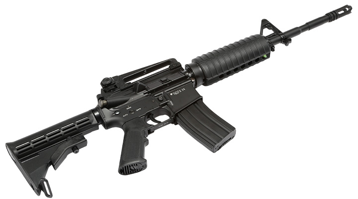 Double Bell M4A1 Carbine Professional Line Vollmetall AEG 6mm BB schwarz Bild 4