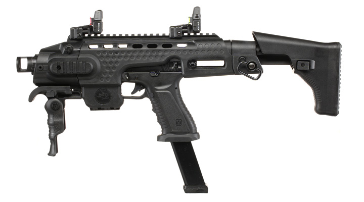 APS Black Hornet Plus Caribe Carbine Complete Pistol Kit CO2 BlowBack 6mm BB schwarz Bild 1