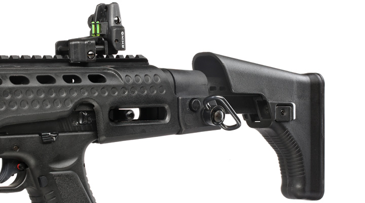 APS Black Hornet Plus Caribe Carbine Complete Pistol Kit CO2 BlowBack 6mm BB schwarz Bild 7