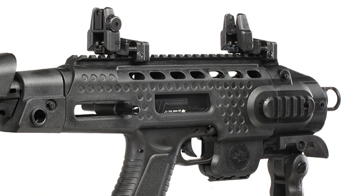 APS Black Hornet Plus Caribe Carbine Complete Pistol Kit CO2 BlowBack 6mm BB schwarz Bild 8