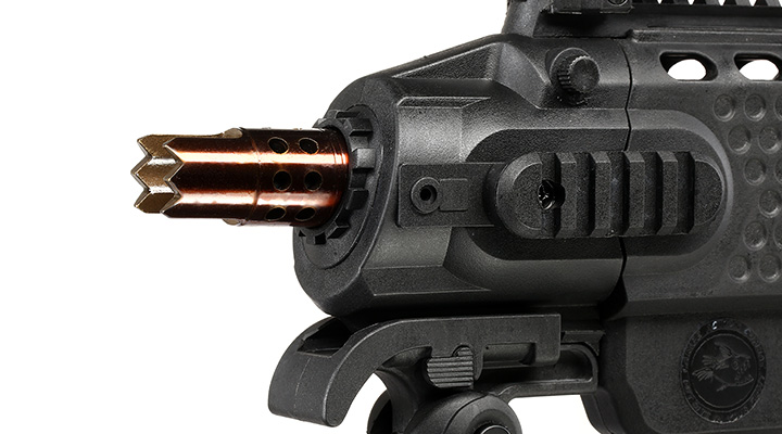 APS Caribe Carbine Complete Pistol Kit CO2 BlowBack 6mm BB schwarz Bild 6