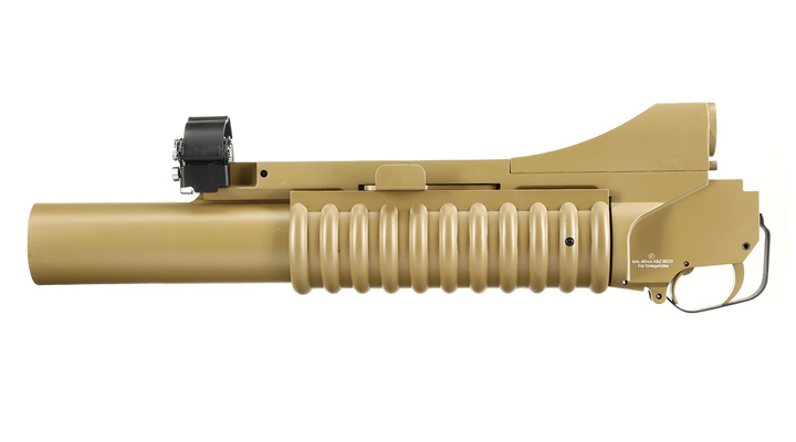 Double Bell M203 40mm Granatwerfer Vollmetall (3in1) Desert Tan - Long Version Bild 1