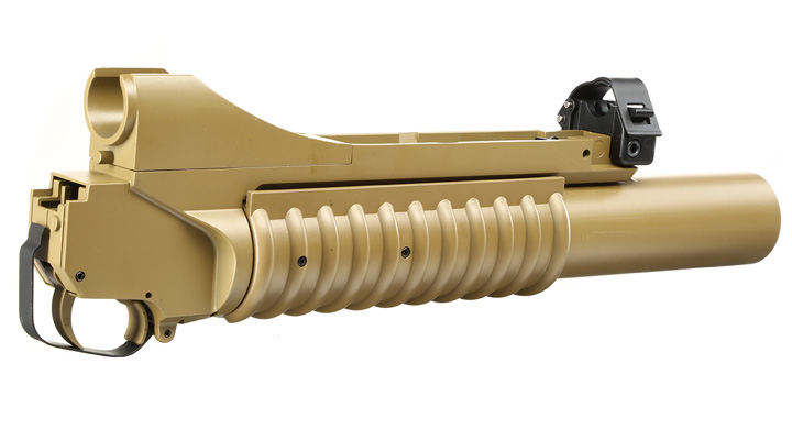 Double Bell M203 40mm Granatwerfer Vollmetall (3in1) Desert Tan - Long Version Bild 3