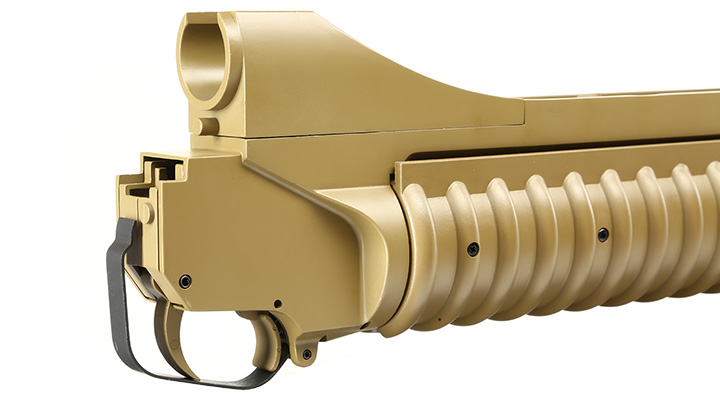Double Bell M203 40mm Granatwerfer Vollmetall (3in1) Desert Tan - Long Version Bild 9