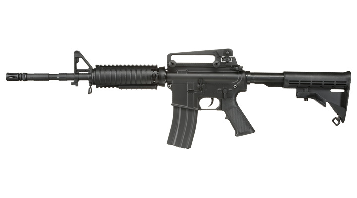 Double Bell M4A1 RIS Carbine Super Sportline AEG 6mm BB schwarz Bild 1