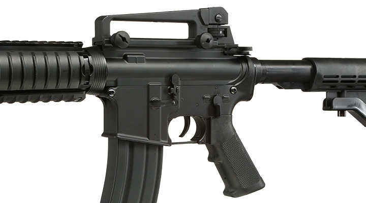 Double Bell M4A1 RIS Carbine Super Sportline AEG 6mm BB schwarz Bild 7