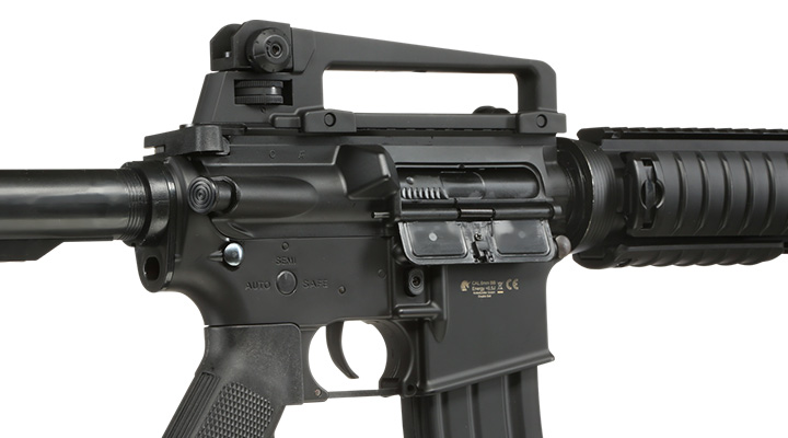 Double Bell M4A1 RIS Carbine Super Sportline AEG 6mm BB schwarz Bild 8