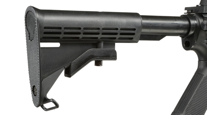 Double Bell M4A1 RIS Carbine Super Sportline AEG 6mm BB schwarz Bild 9