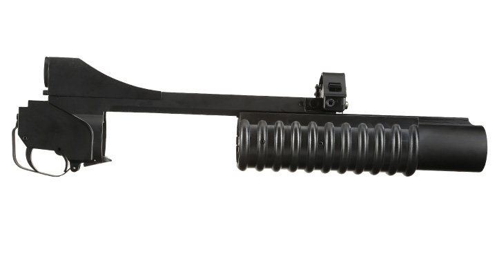 Double Bell M203 40mm Granatwerfer Vollmetall (3in1) schwarz - Short Version Bild 6