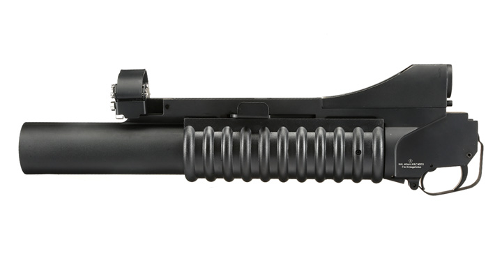 Double Bell M203 40mm Granatwerfer Vollmetall (3in1) schwarz - Long Version Bild 1