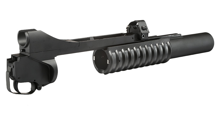 Double Bell M203 40mm Granatwerfer Vollmetall (3in1) schwarz - Long Version Bild 4