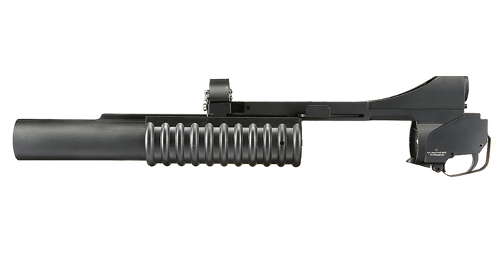 Double Bell M203 40mm Granatwerfer Vollmetall (3in1) schwarz - Long Version Bild 5