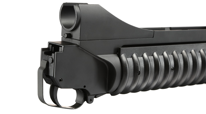 Double Bell M203 40mm Granatwerfer Vollmetall (3in1) schwarz - Long Version Bild 9