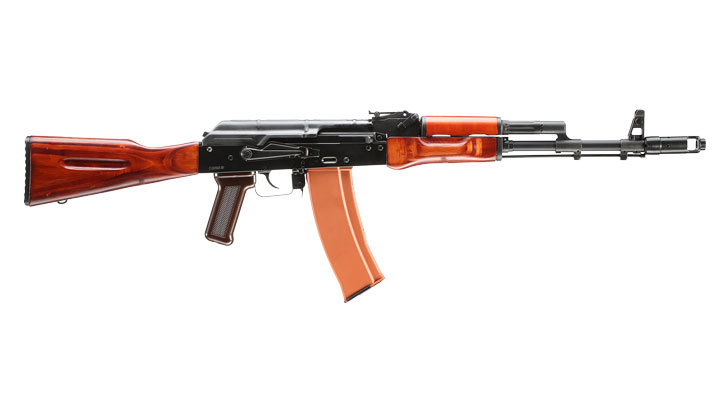 GHK AK-74 Vollmetall Echtholz Gas-Blow-Back 6mm BB schwarz Bild 2