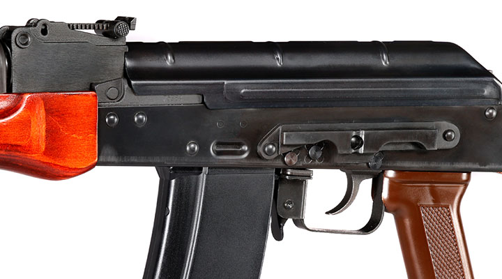 GHK AK-74 Vollmetall Echtholz Gas-Blow-Back 6mm BB schwarz Bild 6