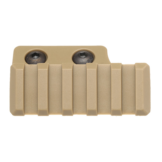 G&G M-Lok 45 Grad Polymer Halterung mit 21mm Schiene Desert Tan Bild 5