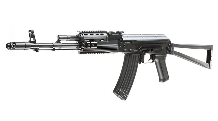 APS AKS-74 Tactical Vollmetall BlowBack S-AEG 6mm BB schwarz