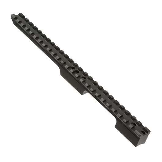 King Arms 21mm Aluminium Extension Rail Long-Version f. TM VSR-10 / KJW M700 schwarz Bild 1