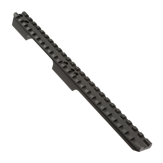 King Arms 21mm Aluminium Extension Rail Long-Version f. TM VSR-10 / KJW M700 schwarz Bild 3