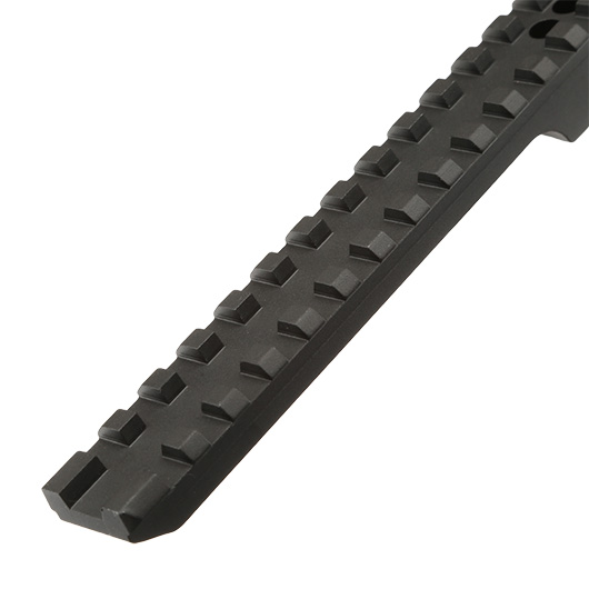 King Arms 21mm Aluminium Extension Rail Long-Version f. TM VSR-10 / KJW M700 schwarz Bild 4