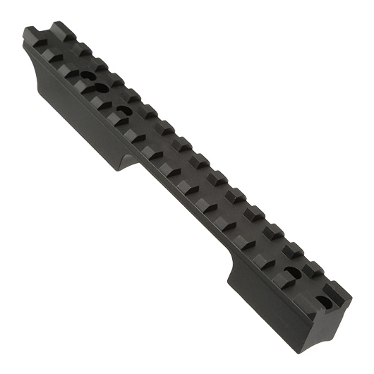 King Arms 21mm Aluminium Extension Rail Short-Version f. TM VSR-10 / KJW M700 schwarz Bild 1