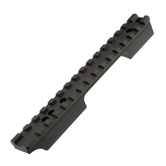 King Arms 21mm Aluminium Extension Rail Short-Version f. TM VSR-10 / KJW M700 schwarz Bild 2