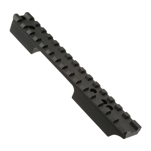 King Arms 21mm Aluminium Extension Rail Short-Version f. TM VSR-10 / KJW M700 schwarz Bild 3