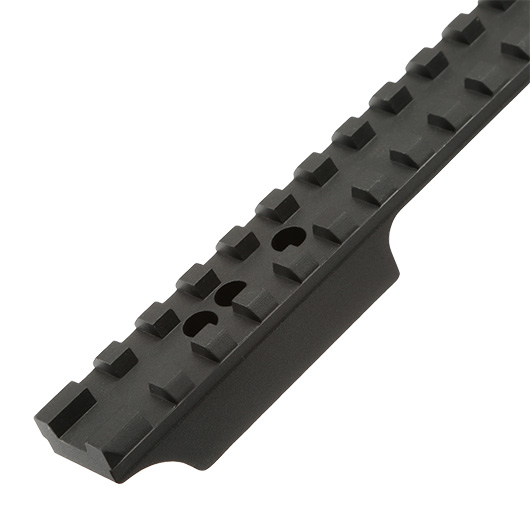 King Arms 21mm Aluminium Extension Rail Short-Version f. TM VSR-10 / KJW M700 schwarz Bild 4