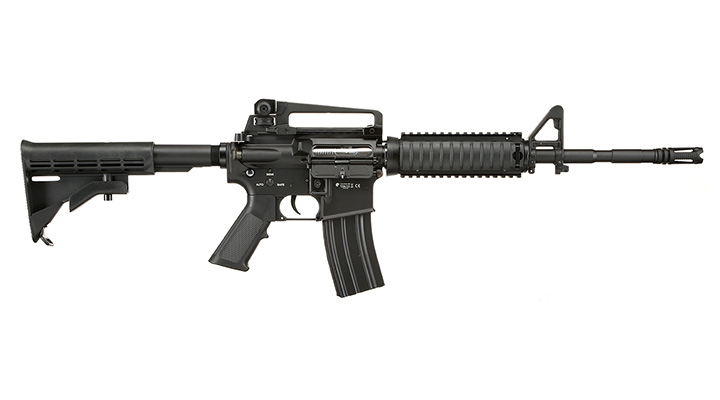 Double Bell M4A1 RIS Carbine Professional Line Vollmetall AEG 6mm BB schwarz Bild 2