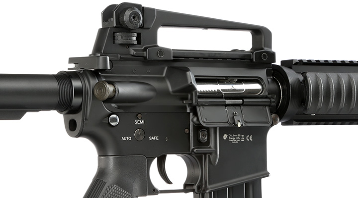 Double Bell M4A1 RIS Carbine Professional Line Vollmetall AEG 6mm BB schwarz Bild 8