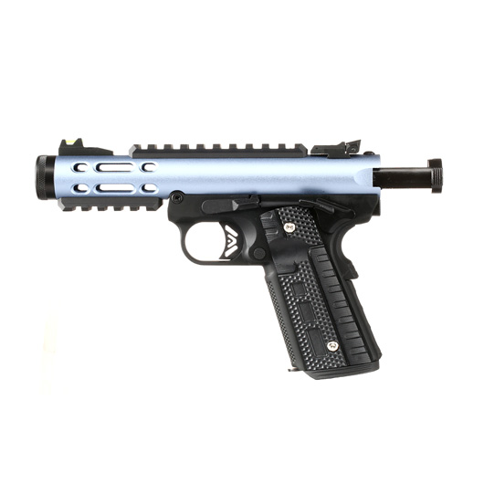 Wei-ETech Galaxy 1911 Vollmetall GBB 6mm BB schwarz / blau Bild 2