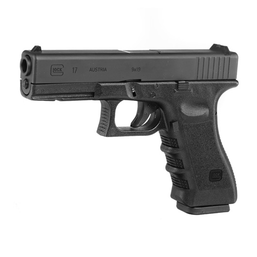 Glock 17 Gen. 3 Airsoft CNC Stahlschlitten GBB 6mm BB schwarz
