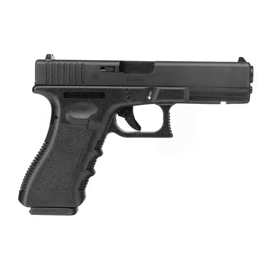 Glock 17 Gen. 3 Airsoft CNC Stahlschlitten GBB 6mm BB schwarz Bild 3