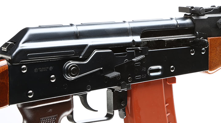 Wei-ETech AK-74 Vollmetall Echtholz AWSS Open-Bolt Gas-Blow-Back 6mm BB schwarz Bild 7