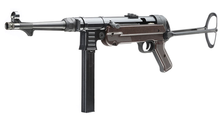 SRC MP40 Airsoft Vollmetall BlowBack Gen. III AEG 6mm BB - World War 2 Deluxe Edition Bild 1