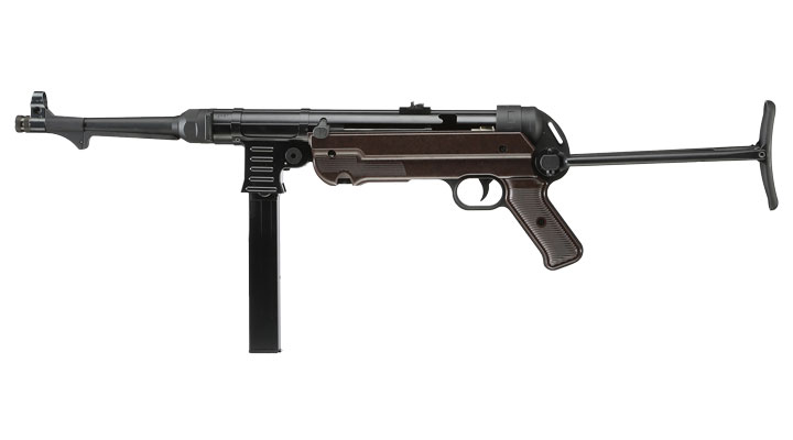 SRC MP40 Vollmetall BlowBack Gen. III AEG 6mm BB - World War 2 Deluxe Edition Bild 2