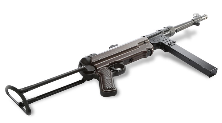 SRC MP40 Vollmetall BlowBack Gen. III AEG 6mm BB - World War 2 Deluxe Edition Bild 6