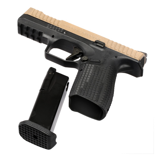 EMG / Archon Firearms Type-B mit Metallschlitten GBB 6mm BB 2-Tone FDE / schwarz Bild 6