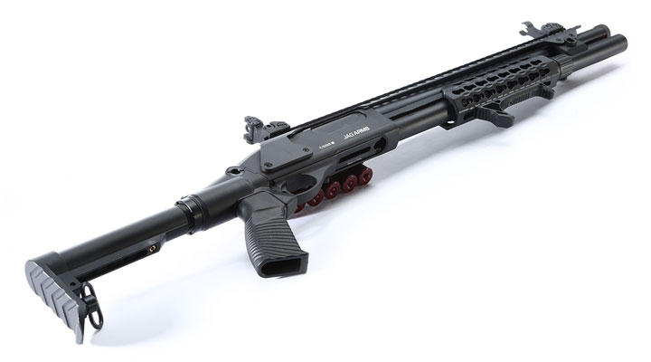 Jag Arms Scattergun SPX Vollmetall Pump Action Gas Shotgun 6mm BB schwarz Bild 4
