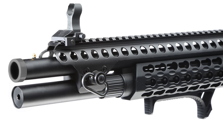 Jag Arms Scattergun SPX Vollmetall Pump Action Gas Shotgun 6mm BB schwarz Bild 6