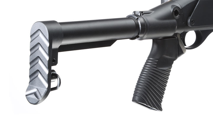 Jag Arms Scattergun SPX Vollmetall Pump Action Gas Shotgun 6mm BB schwarz Bild 9