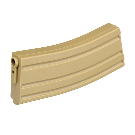 ASG M4 / M16 Polymer-Magazin Mid-Cap 140 Schuss Tan