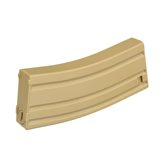 ASG M4 / M16 Polymer-Magazin Mid-Cap 140 Schuss Tan Bild 1