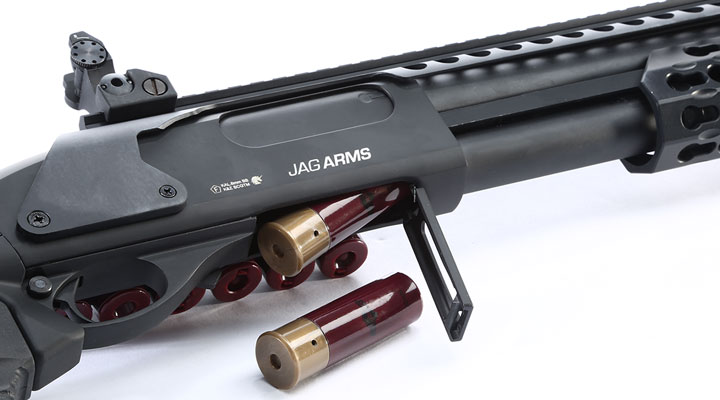 Jag Arms Scattergun SPX2 Vollmetall Pump Action Gas Shotgun 6mm BB schwarz Bild 10
