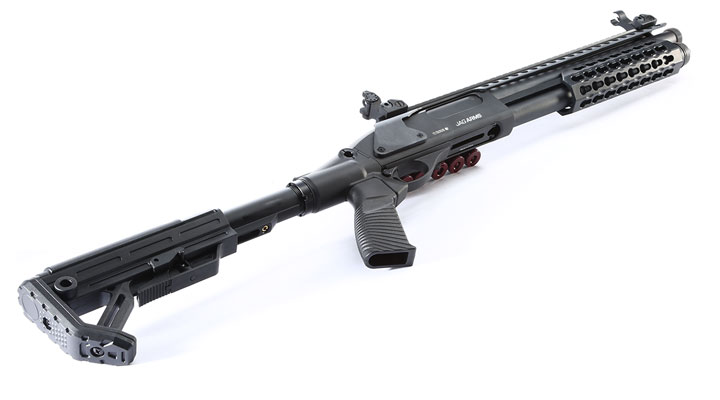 Jag Arms Scattergun SPX2 Vollmetall Pump Action Gas Shotgun 6mm BB schwarz Bild 4