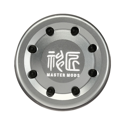 Master Mods 6061 Aluminium CNC Piston Head inkl. Kugellager grau Bild 2